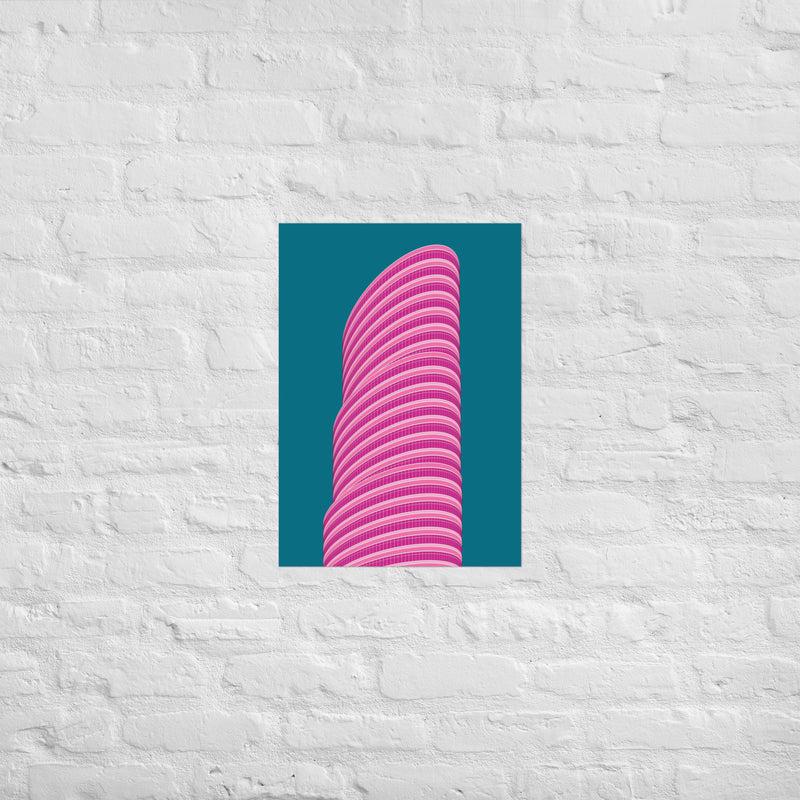 Lipstick Building Posters