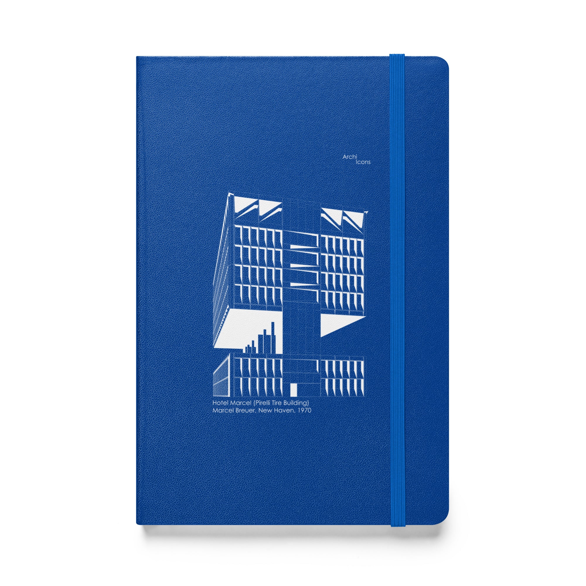 Hotel Marcel (Pirelli Tire Building) Hardcover Notebook
