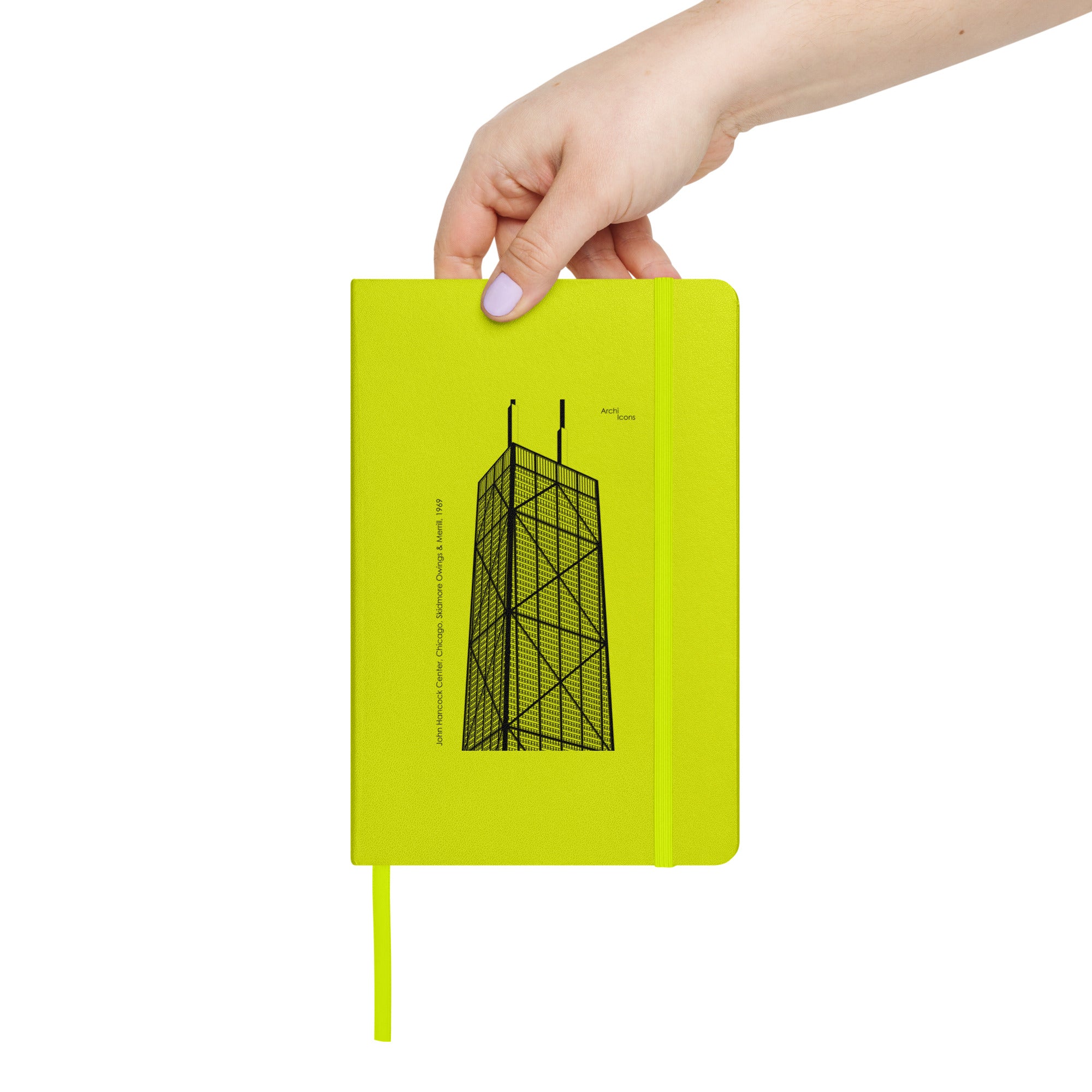 John Hancock Center Hardcover Notebook