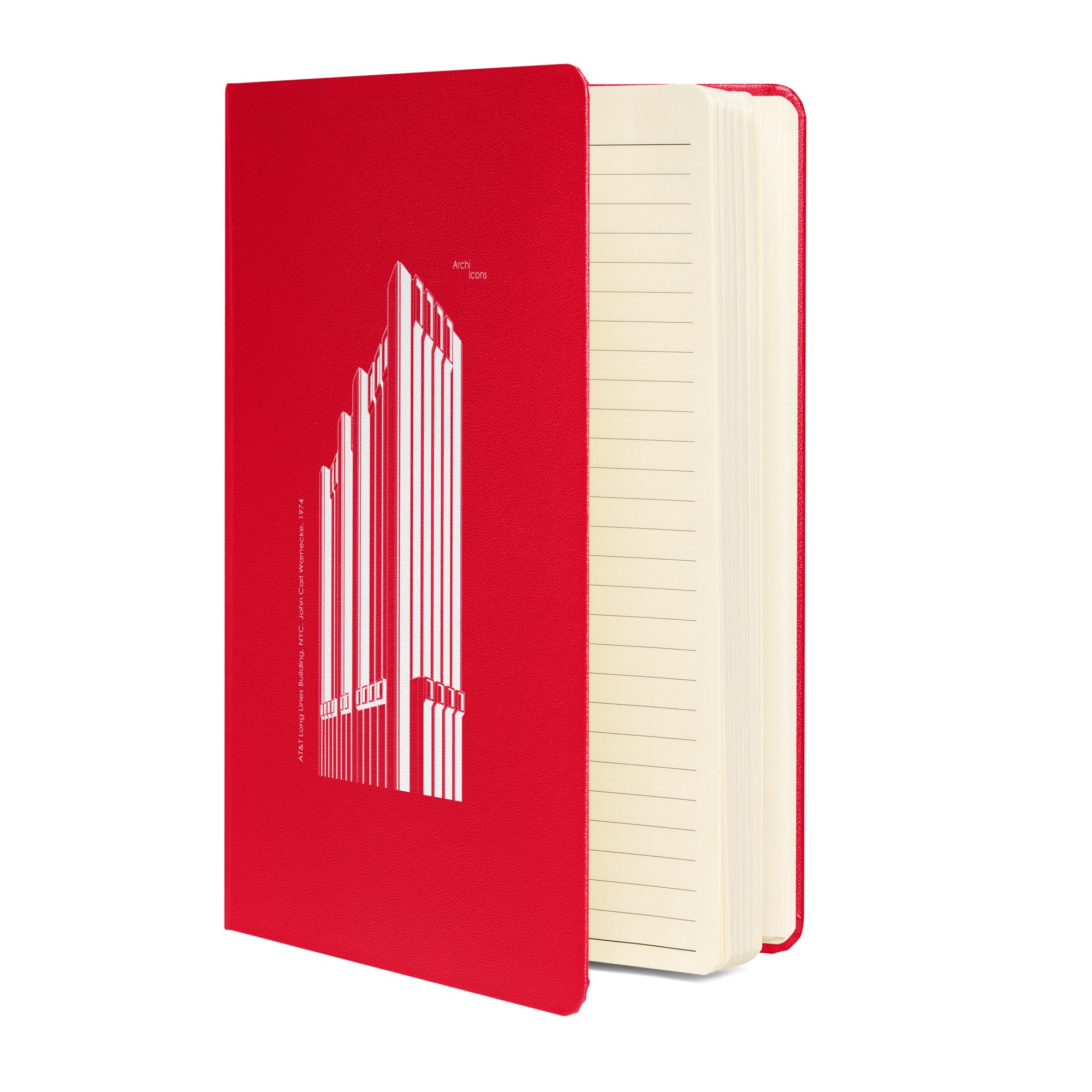 AT&T Long Lines Building Hardcover Notebook