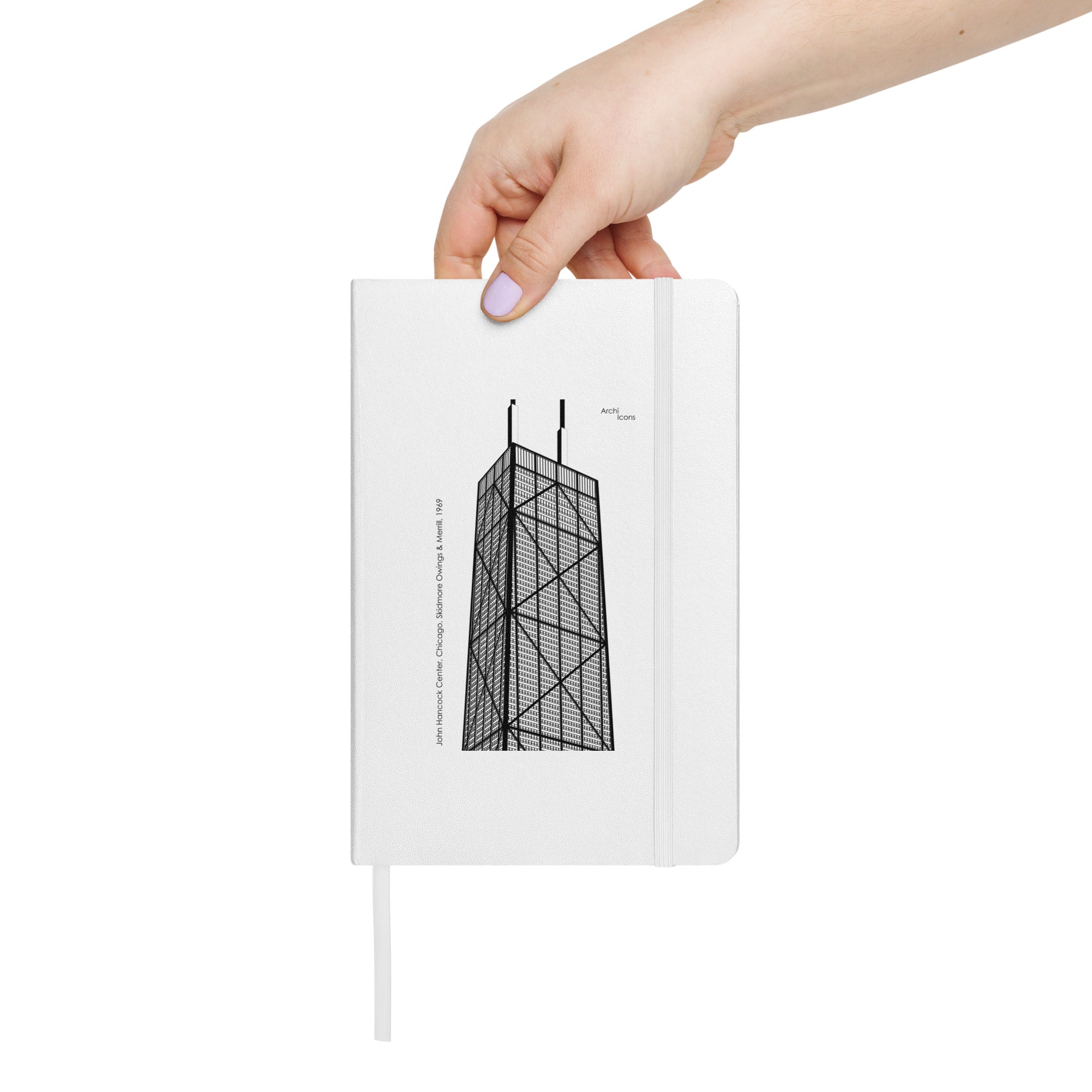 John Hancock Center Hardcover Notebook