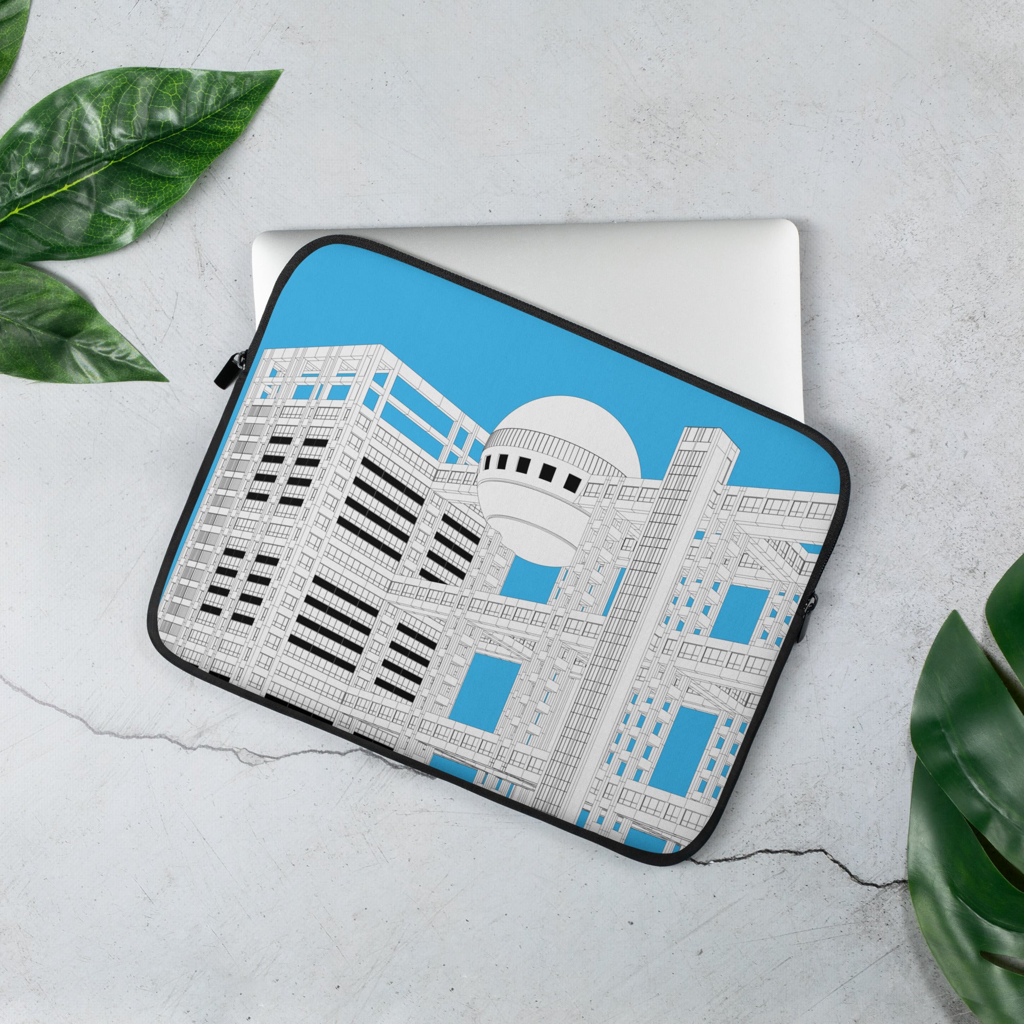 Fuji Broadcasting Center Laptop Sleeves