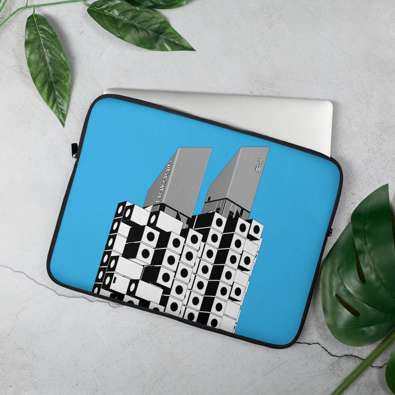 Nakagin Capsule Tower Laptop Sleeves