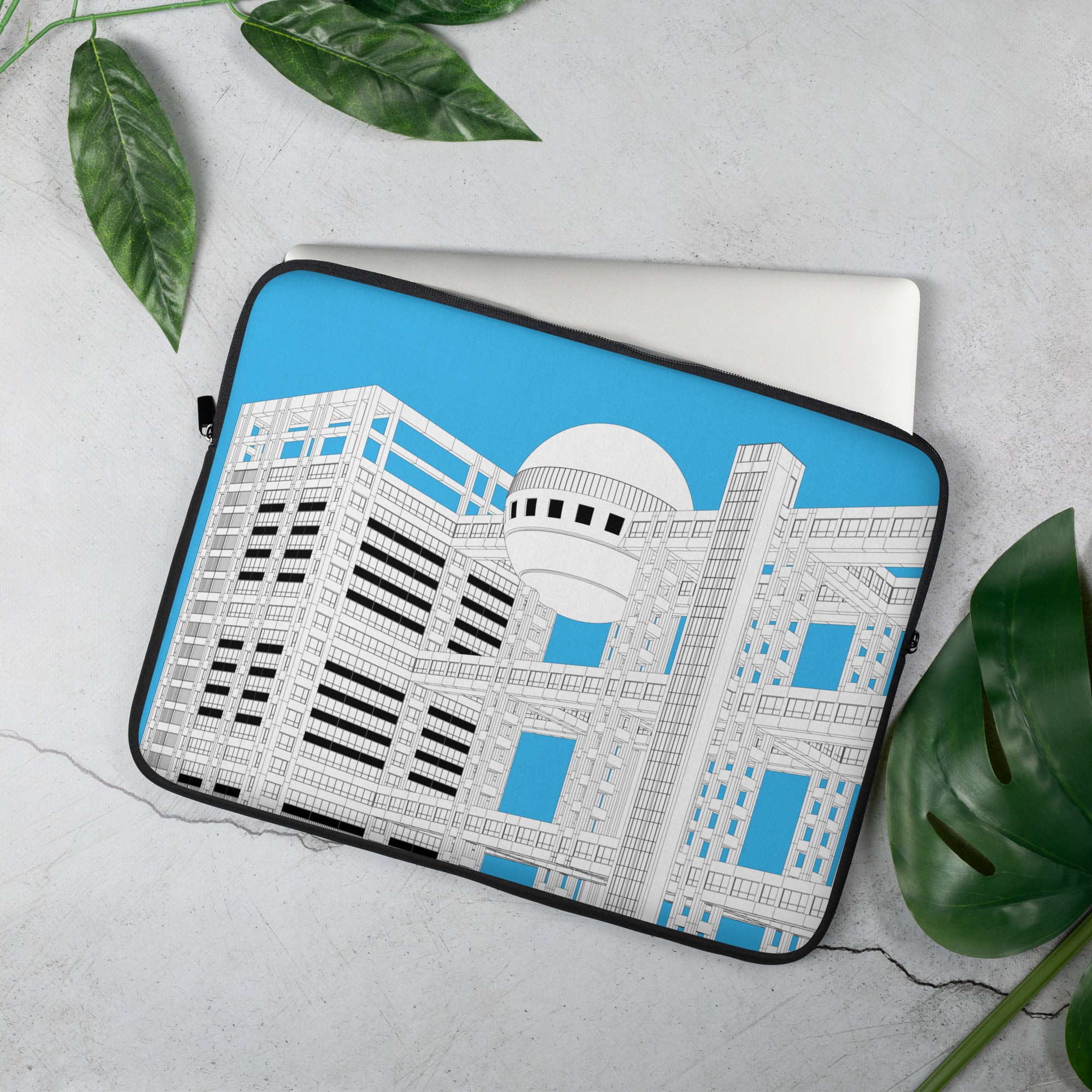 Fuji Broadcasting Center Laptop Sleeves