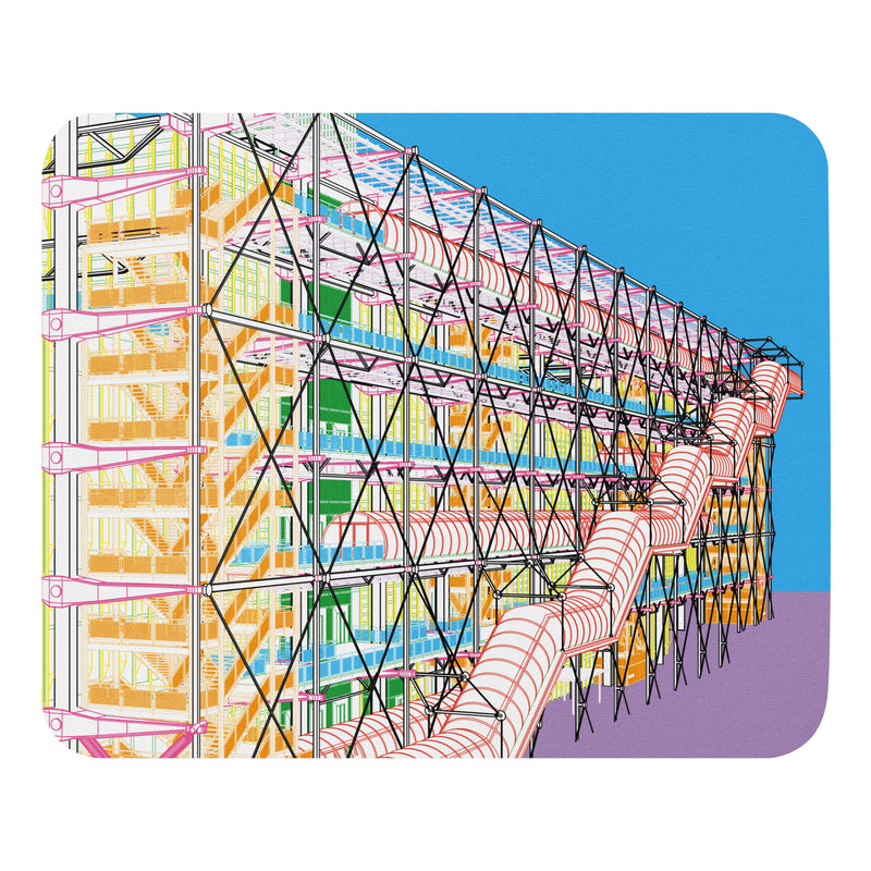 Pompidou Centre Mouse Pad