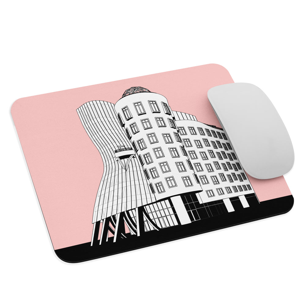 Dancing House Mouse Pads