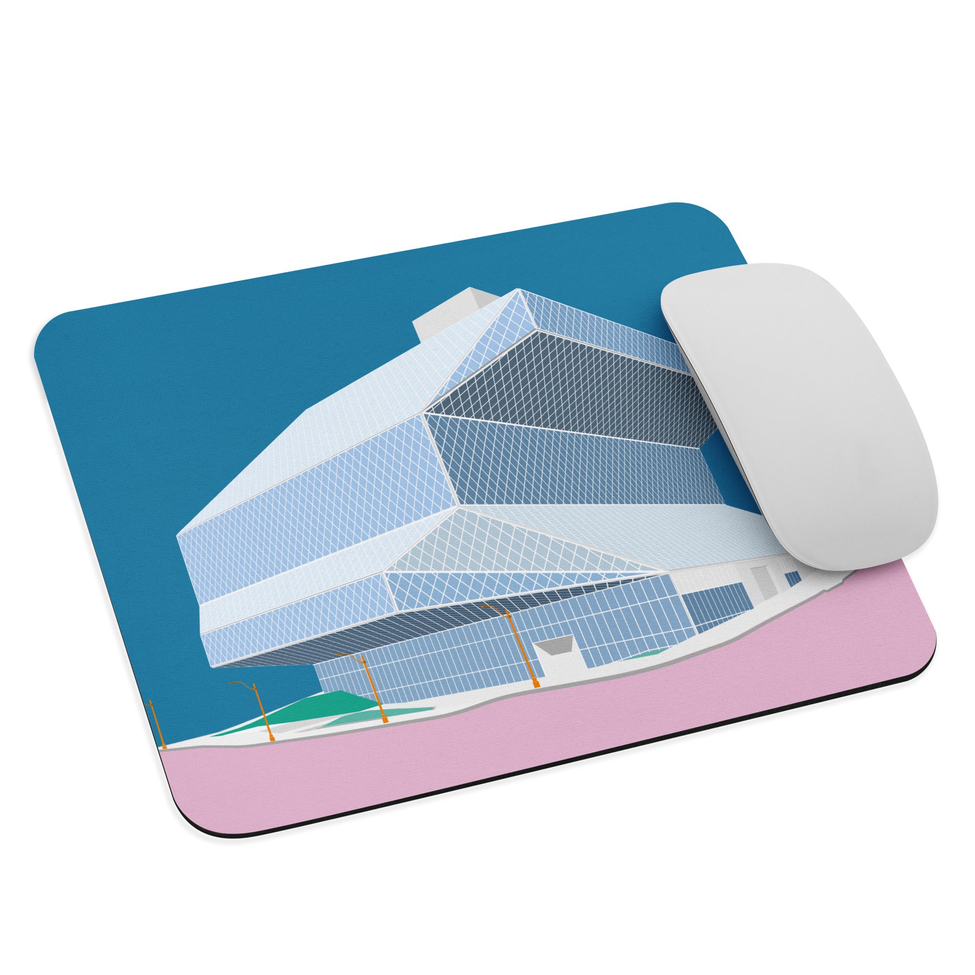 Seattle Central Library Mouse Pads | Rem Koolhaas Deconstructivist ...