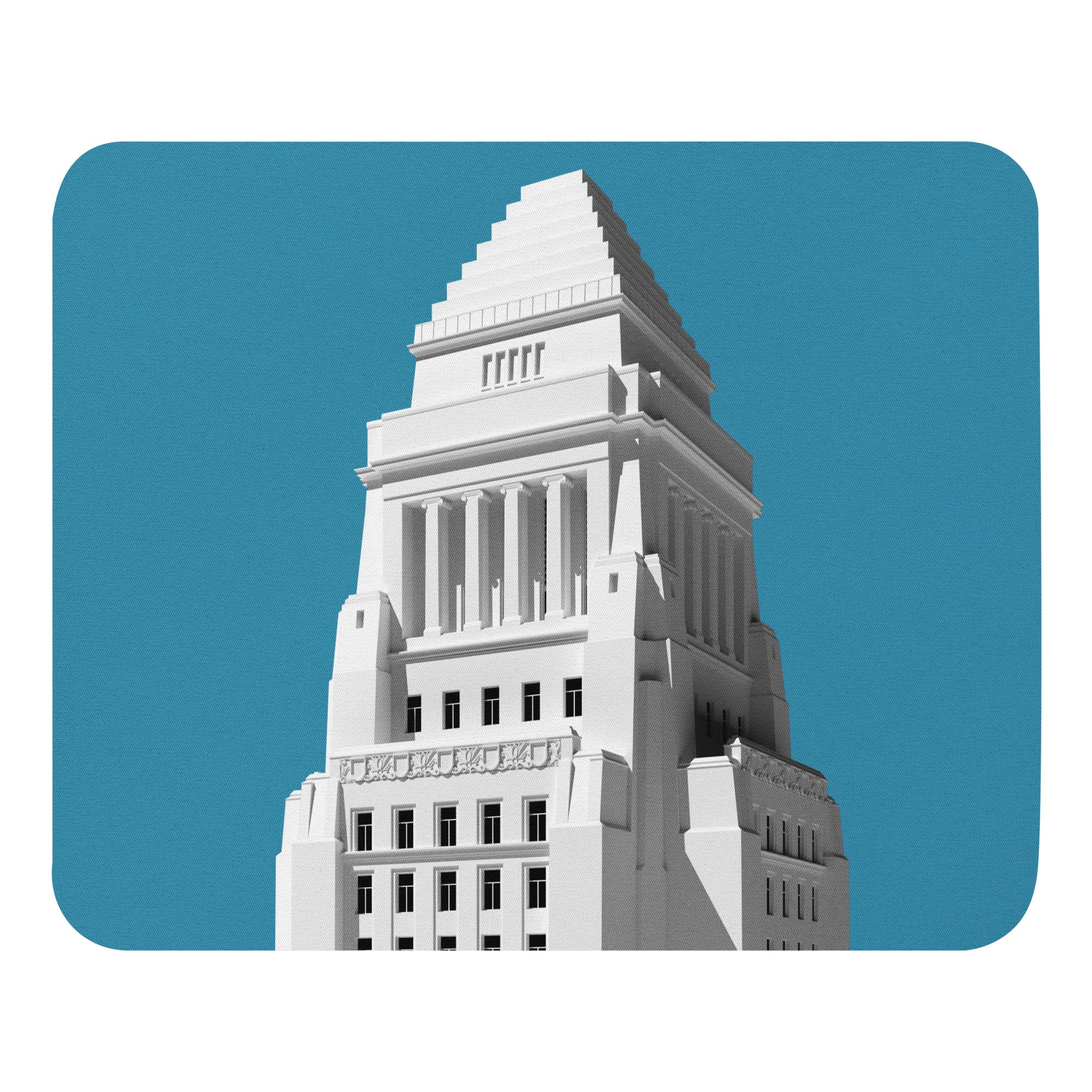 Los Angeles City Hall Mouse Pads