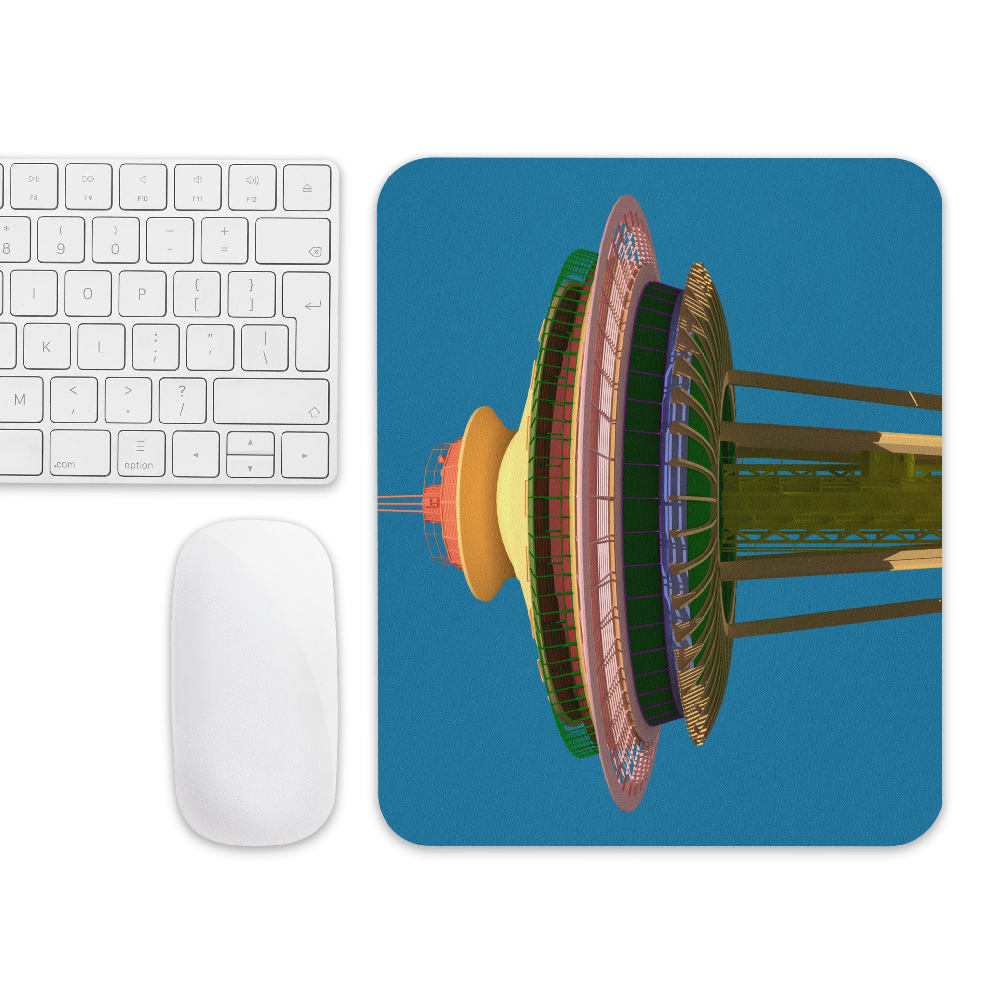 Space Needle Mouse Pad