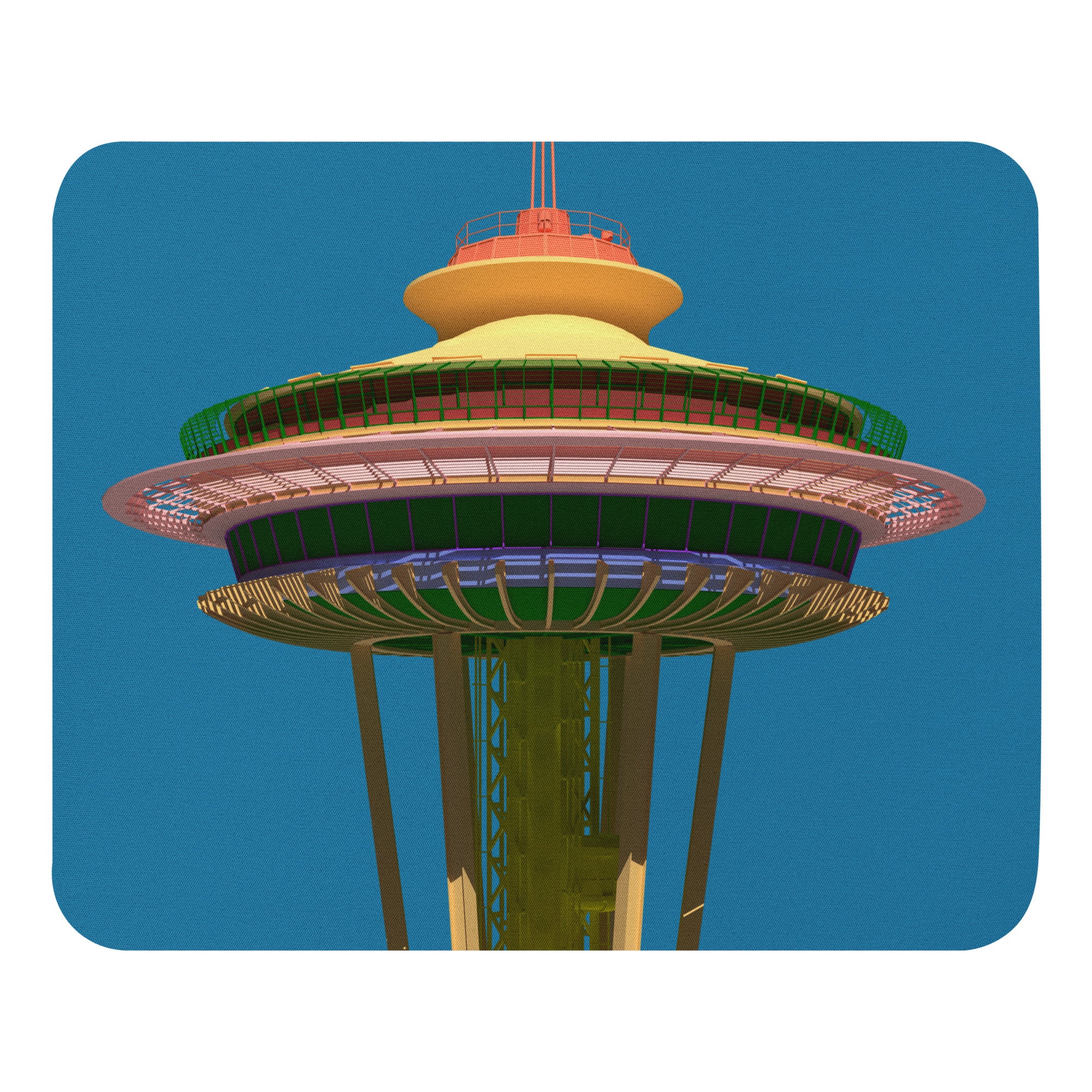 Space Needle Mouse Pad