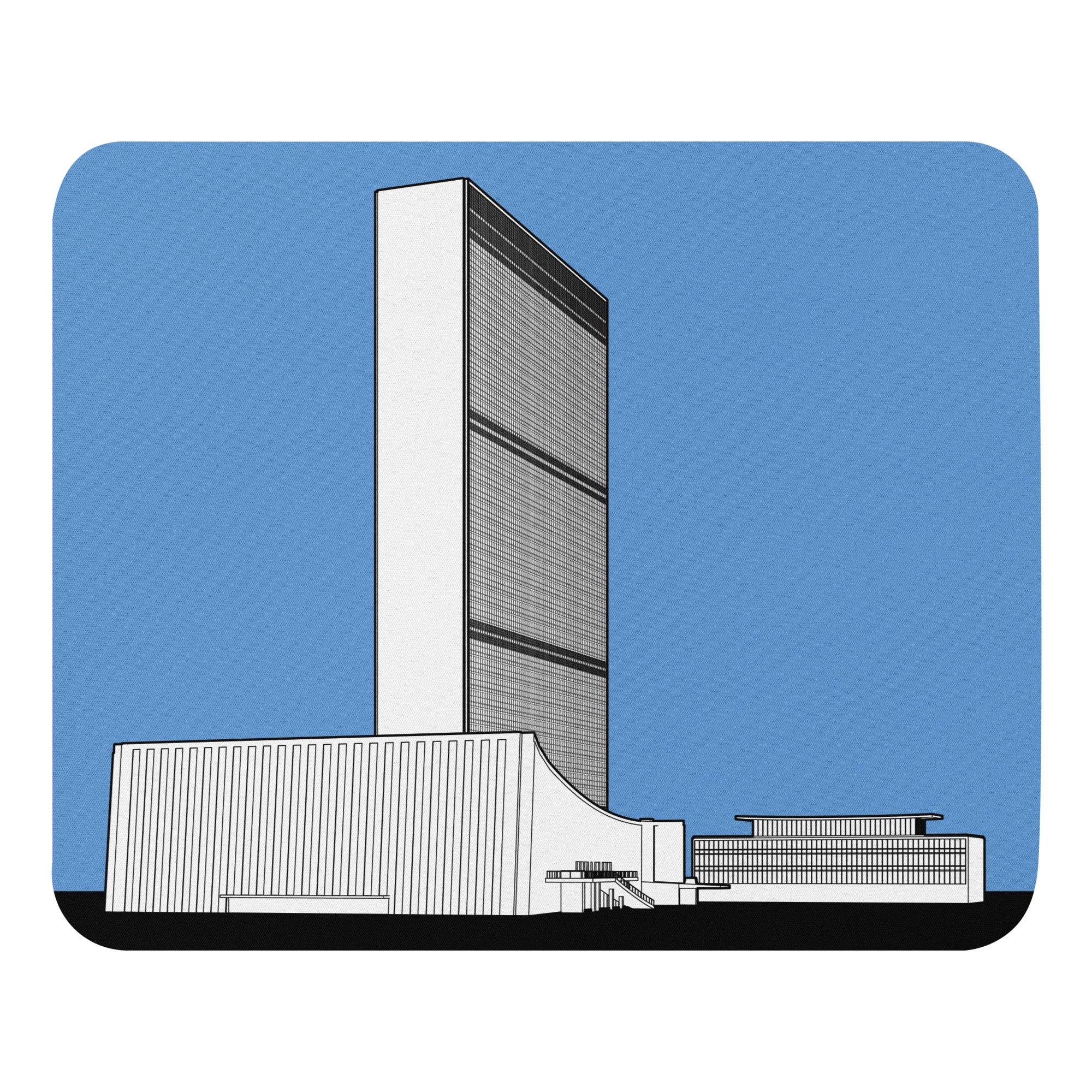 Headquarters of the United Nations Mouse Pad