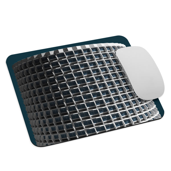 Space House With Shadows Mouse Pad