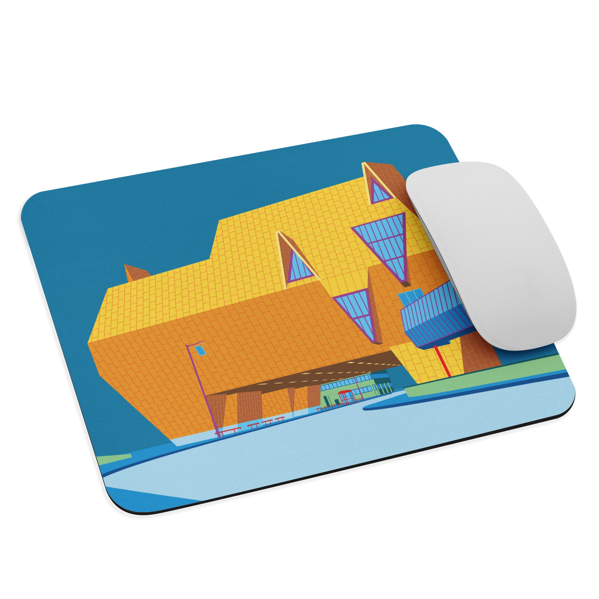 Elephant Building Coventry Mouse Pad