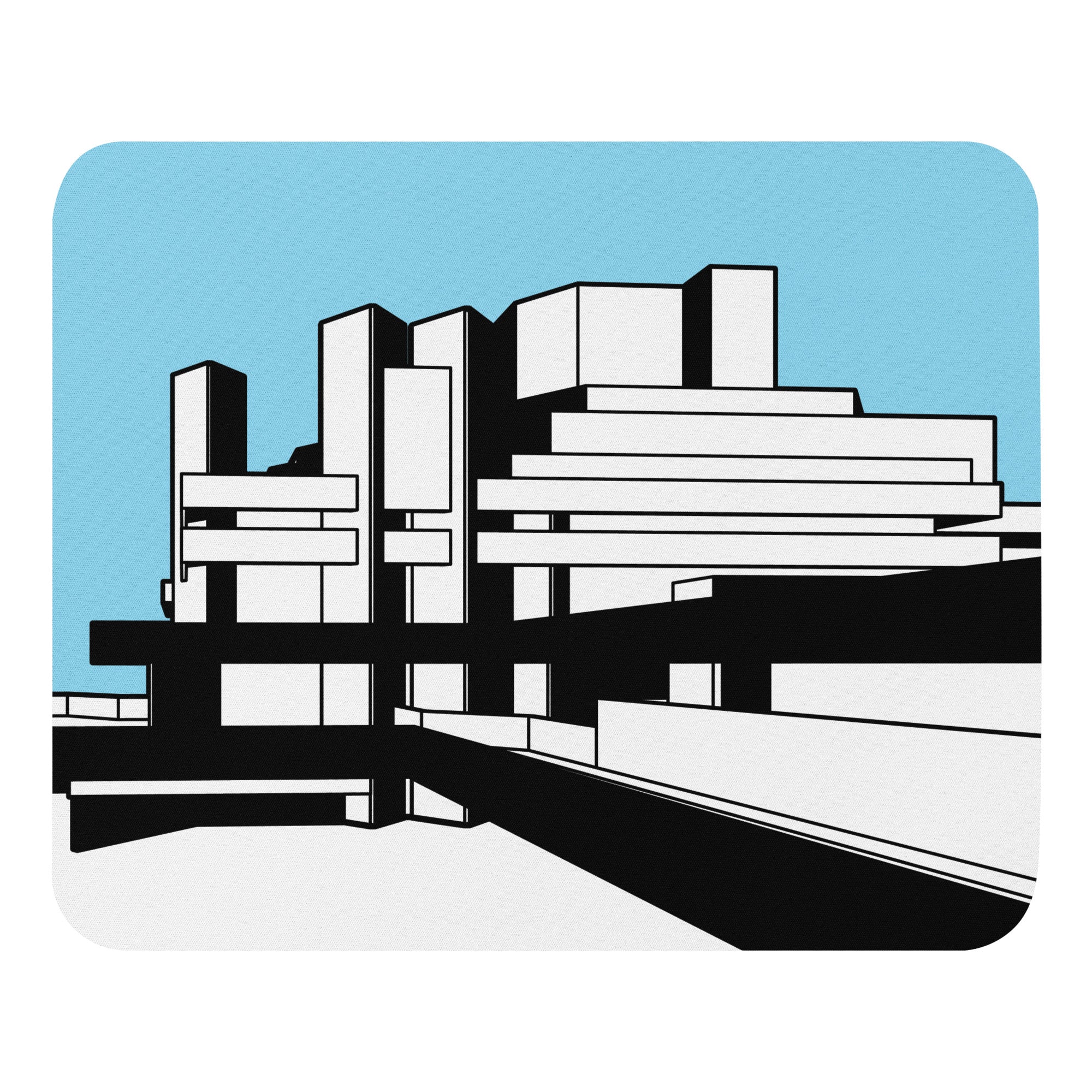 National Theatre West View Mouse Pad