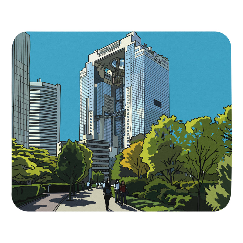 Umeda Sky Building Mouse Pad | Hiroshi Hara | Osaka Floating Garden ...