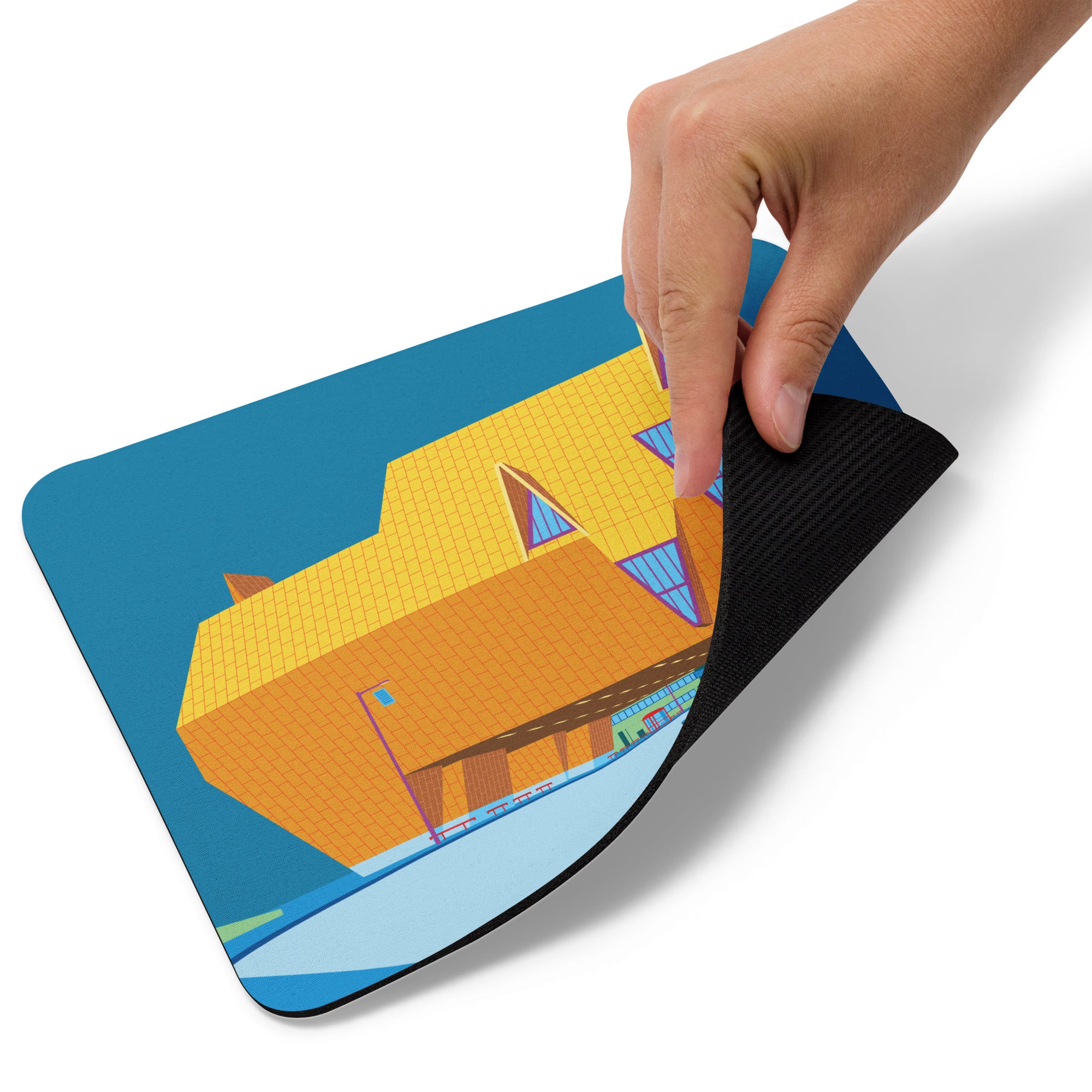 Elephant Building Coventry Mouse Pad