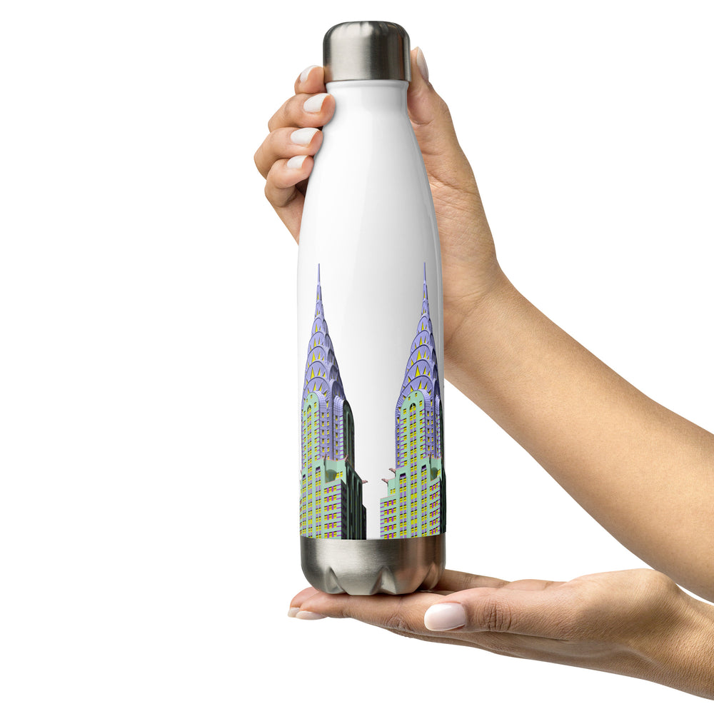 Chrysler Building Stainless Steel Water Bottle
