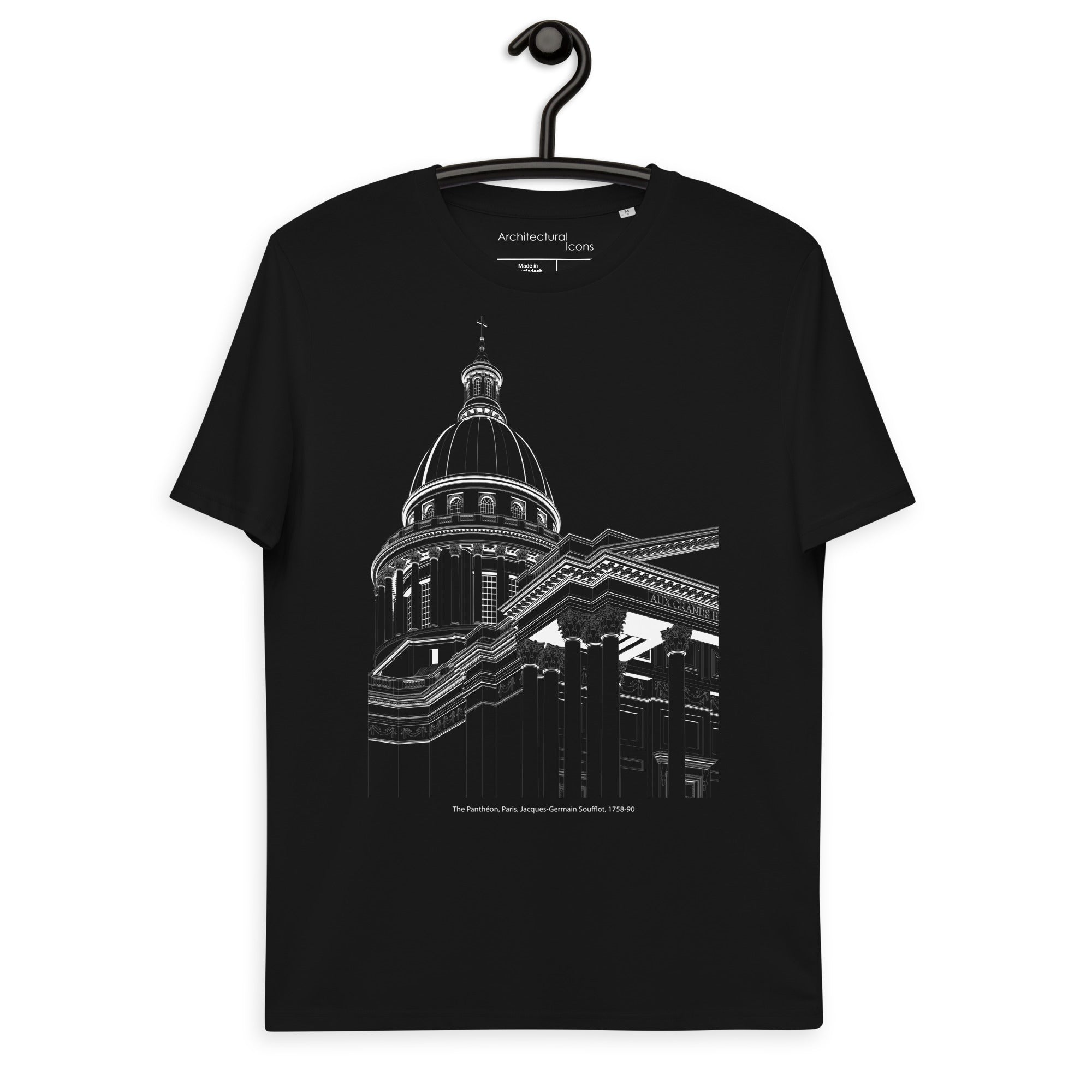 Panthéon Paris Unisex Organic Cotton T-Shirts