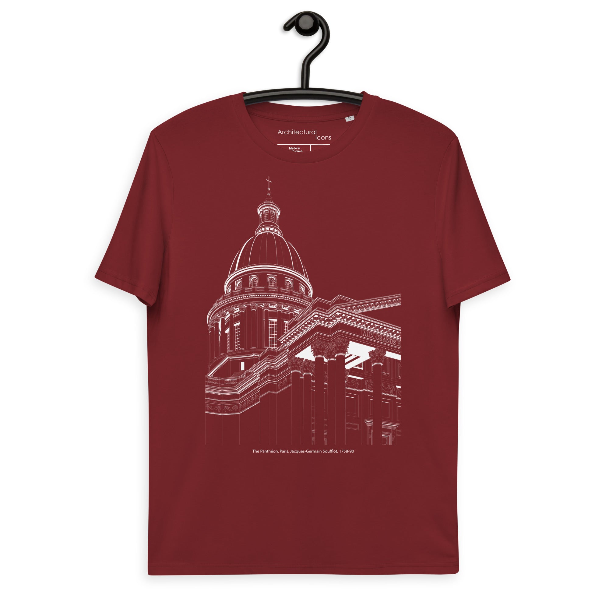 Panthéon Paris Unisex Organic Cotton T-Shirts