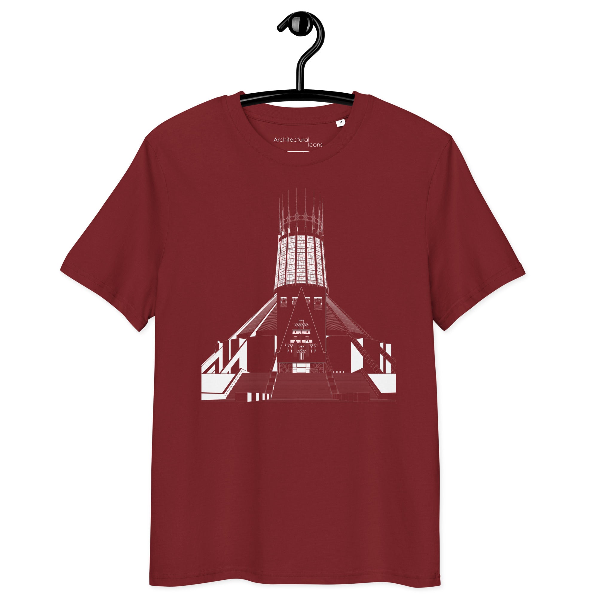 Liverpool Metropolitan Cathedral Unisex Organic Cotton T-Shirts