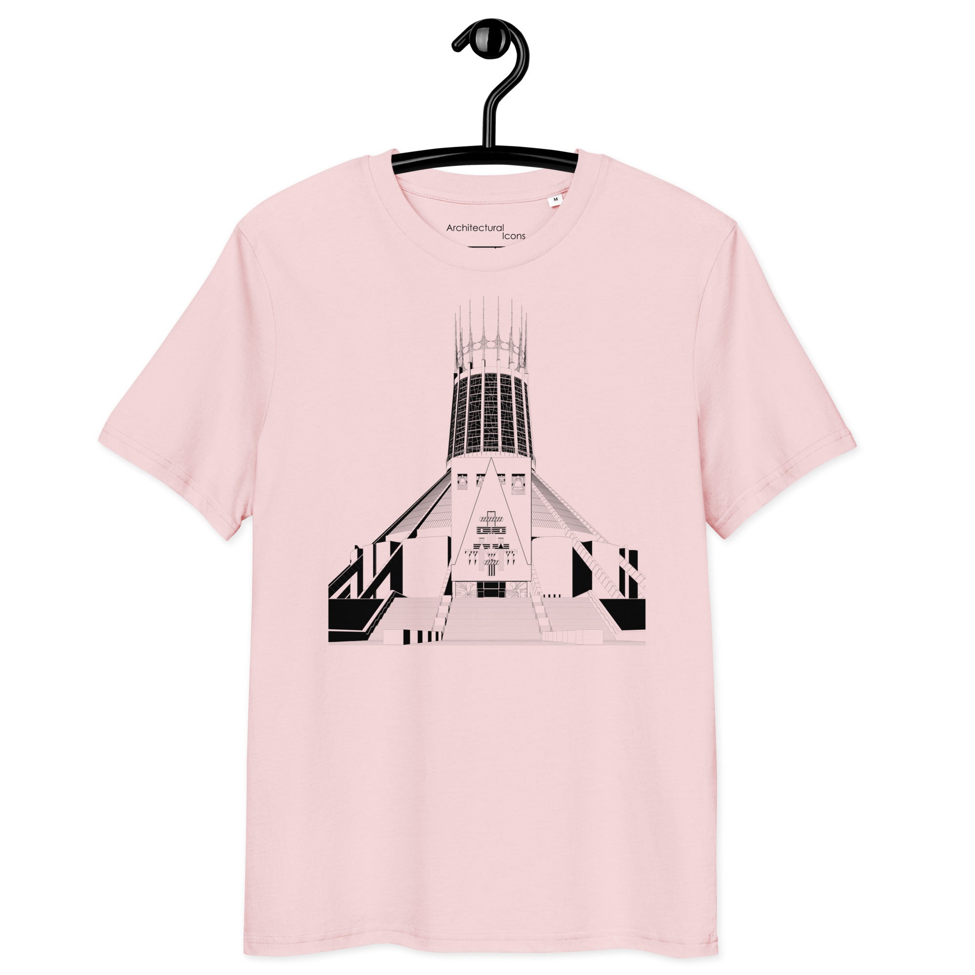 Liverpool Metropolitan Cathedral Unisex Organic Cotton T-Shirts