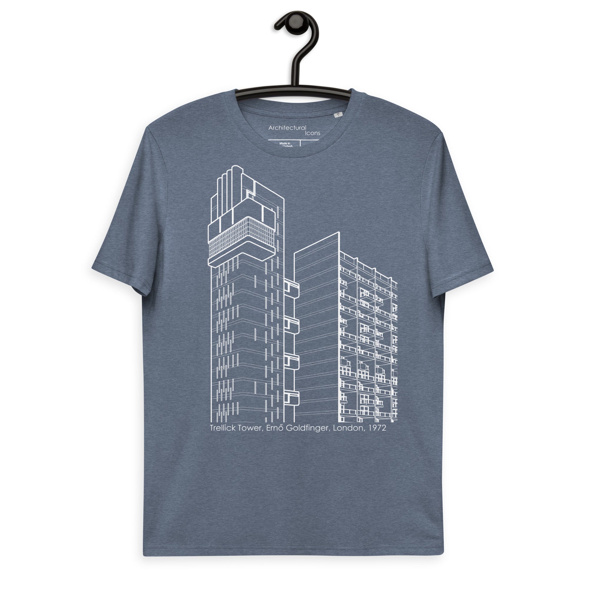 Trellick Tower Unisex Organic Cotton T-Shirt