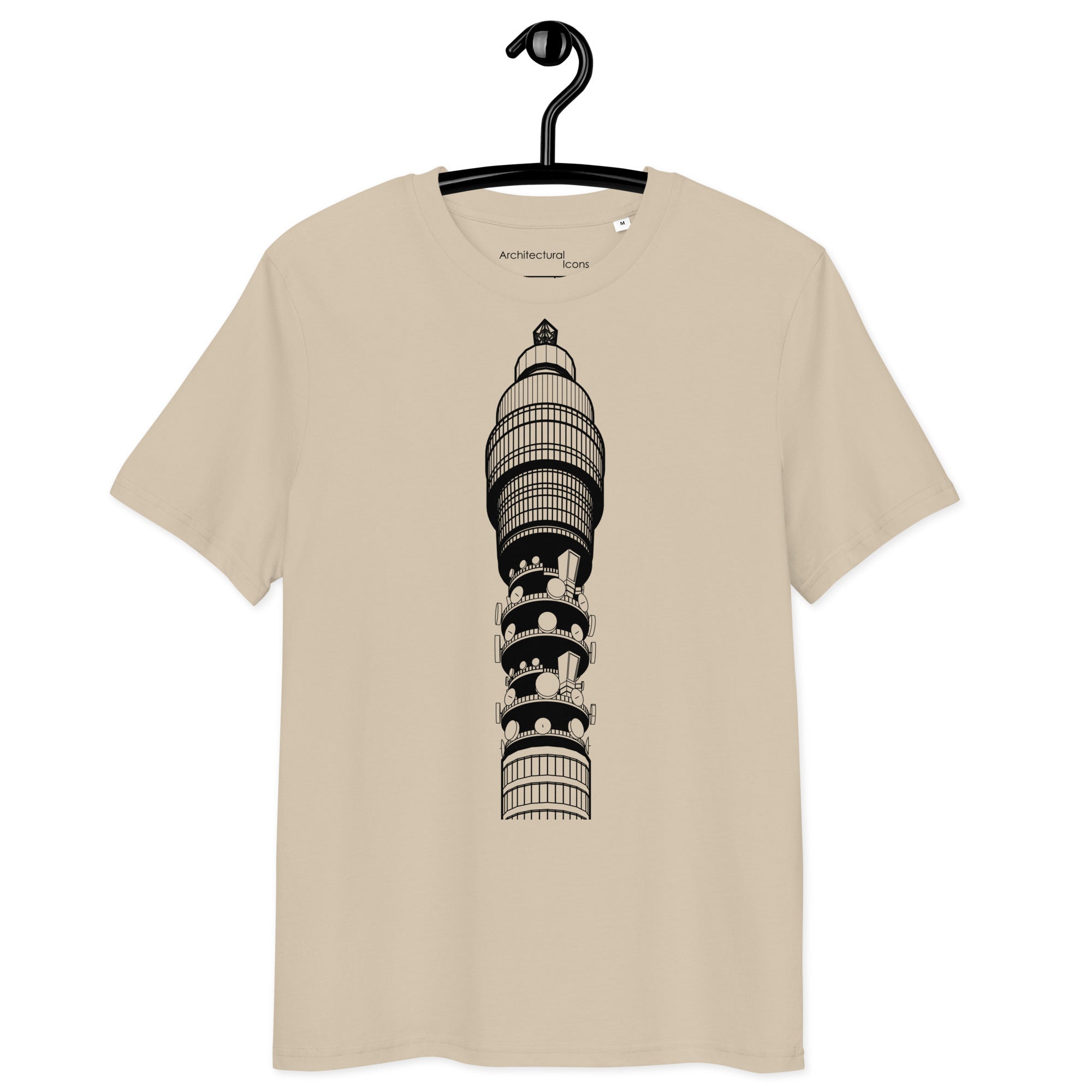 BT Tower Unisex Organic Cotton T-Shirts