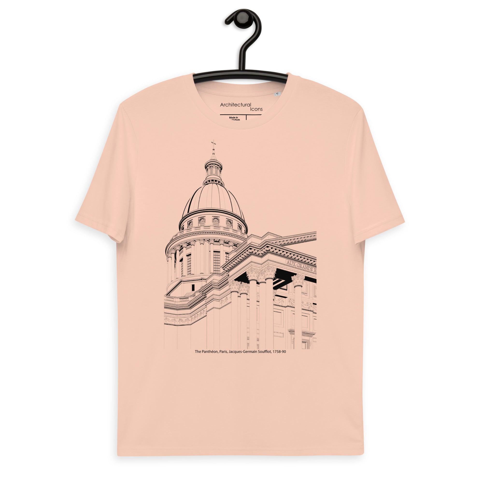 Panthéon Paris Unisex Organic Cotton T-Shirts