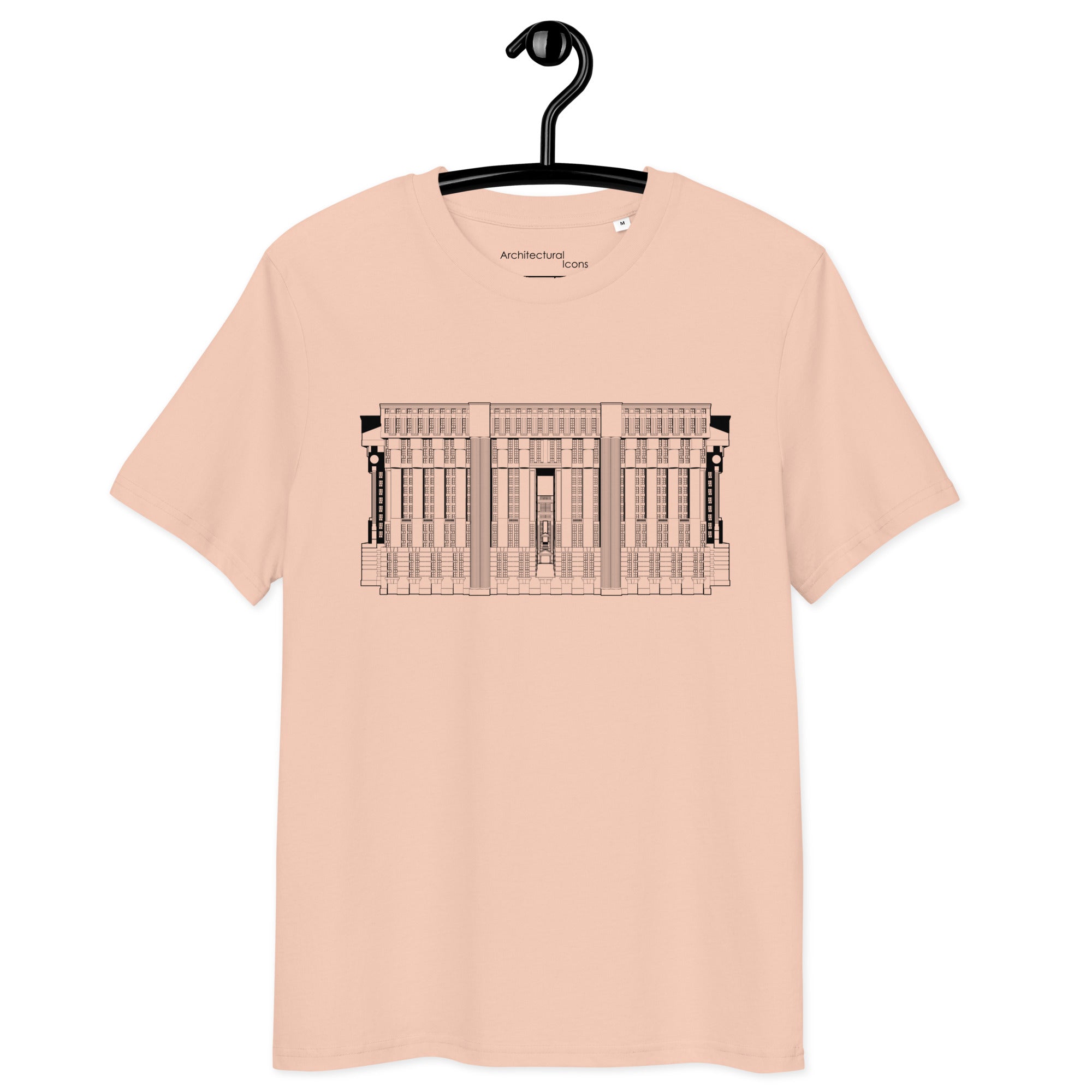 Les Espaces d'Abraxas Eastern Elevation Unisex Organic Cotton T-Shirts