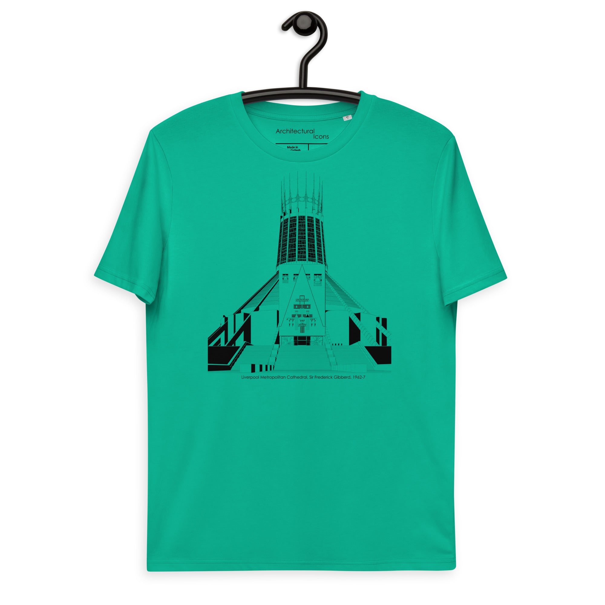 Liverpool Metropolitan Cathedral Unisex Organic Cotton T-Shirts