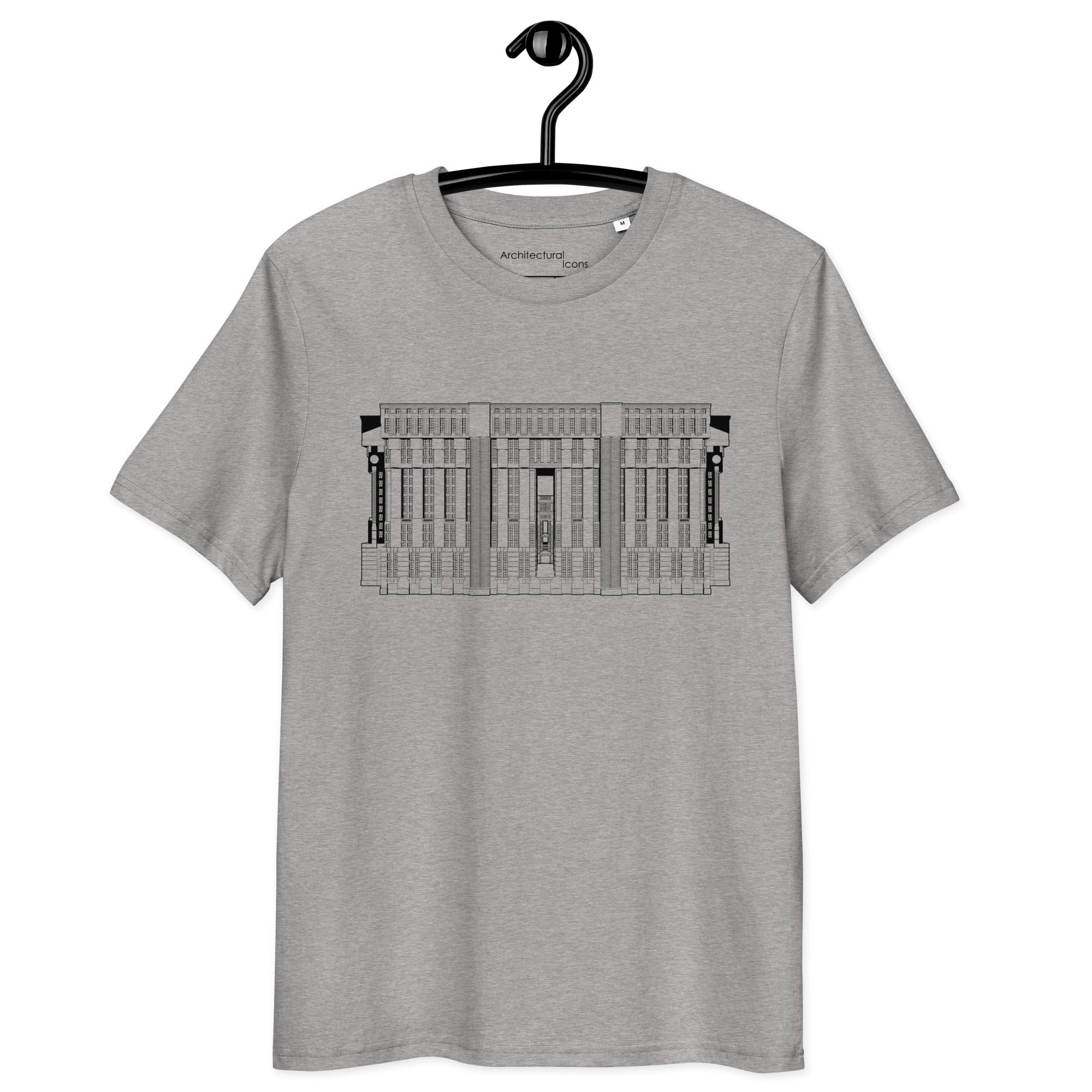 Les Espaces d'Abraxas Eastern Elevation Unisex Organic Cotton T-Shirts