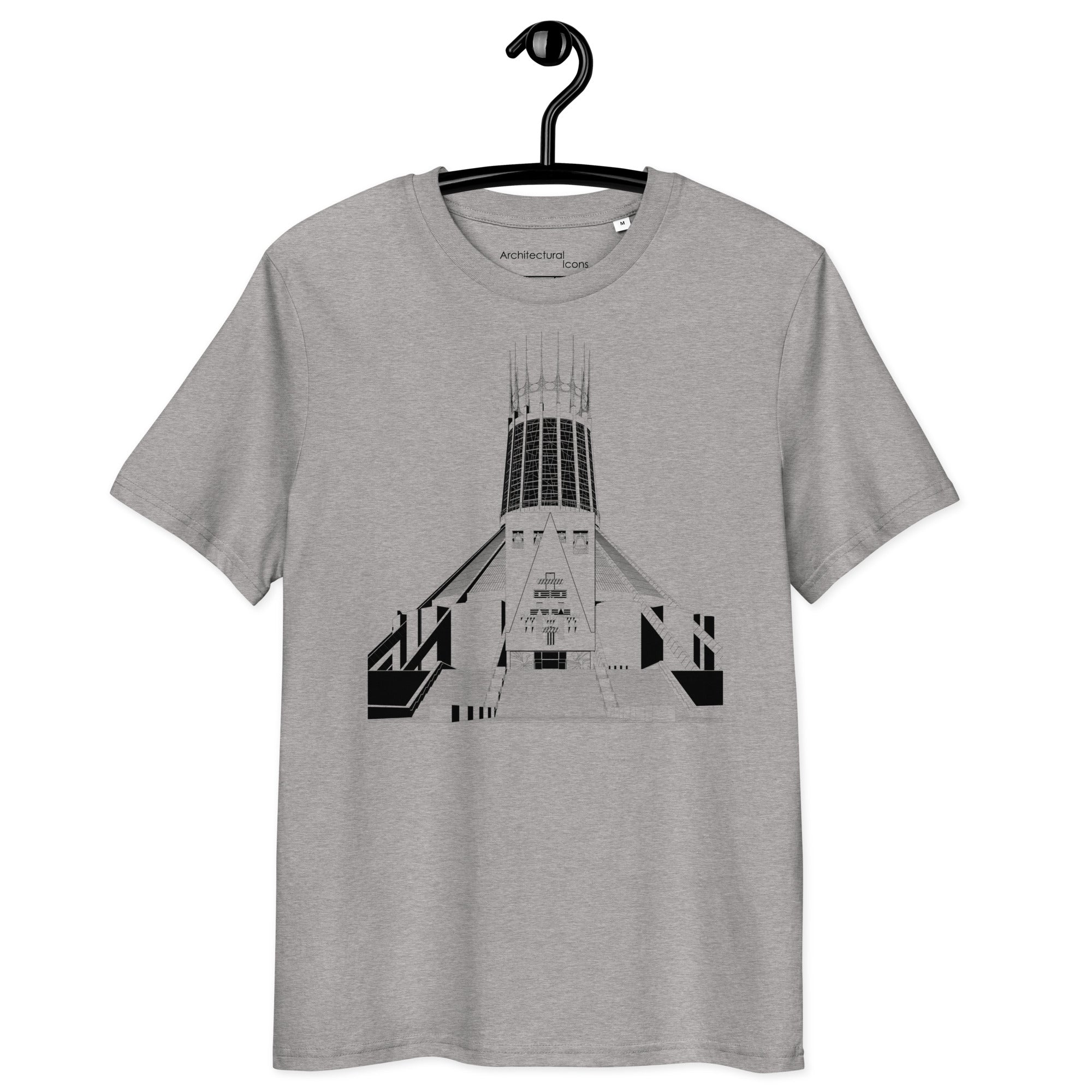 Liverpool Metropolitan Cathedral Unisex Organic Cotton T-Shirts