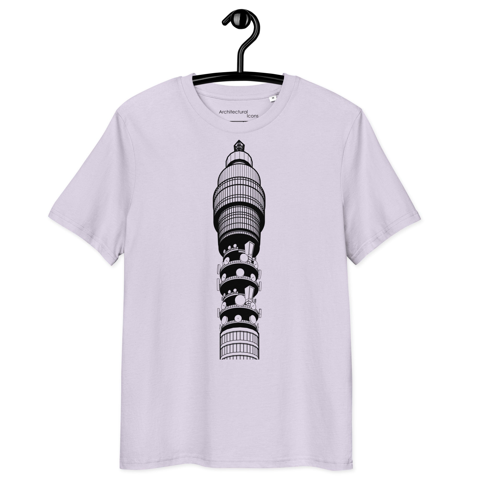 BT Tower Unisex Organic Cotton T-Shirts