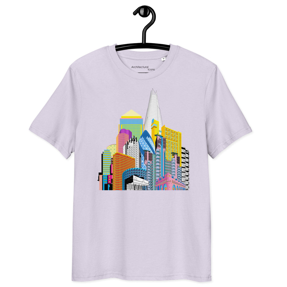 London Skyline Unisex Organic Cotton T-Shirts