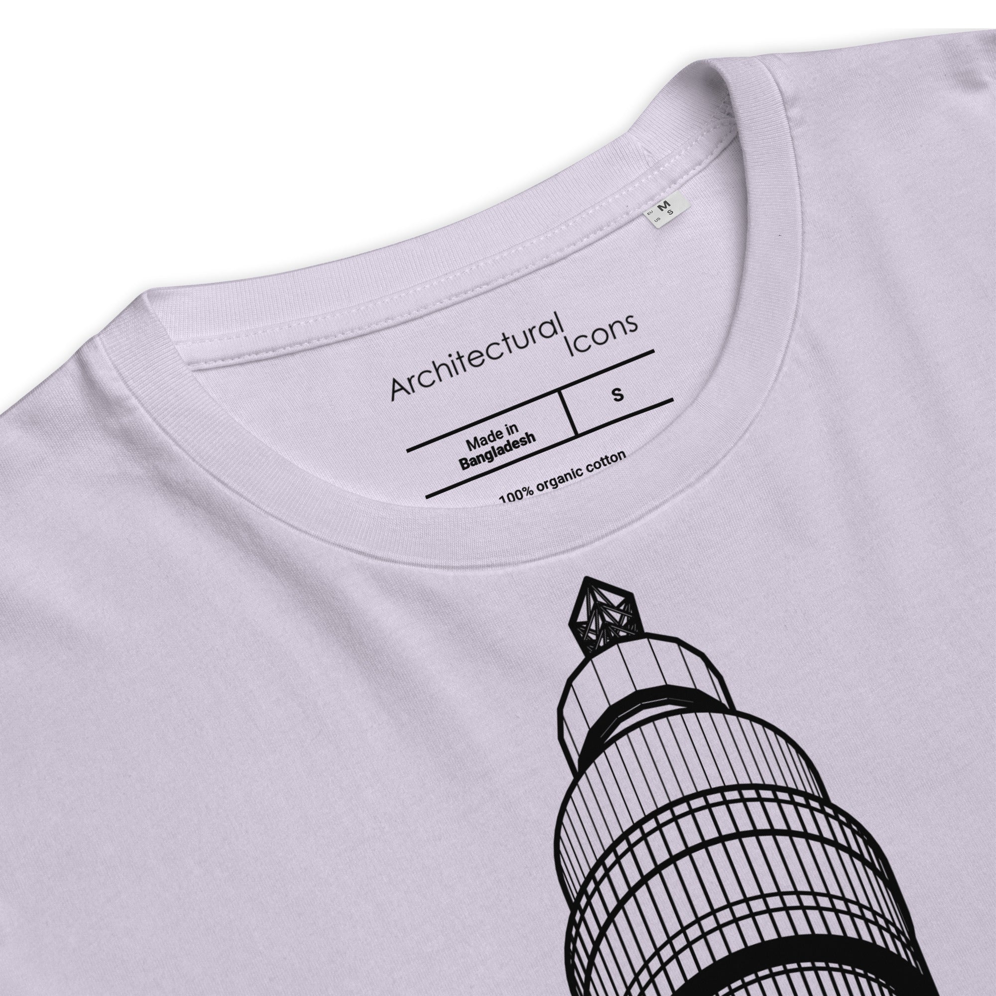 BT Tower Unisex Organic Cotton T-Shirts