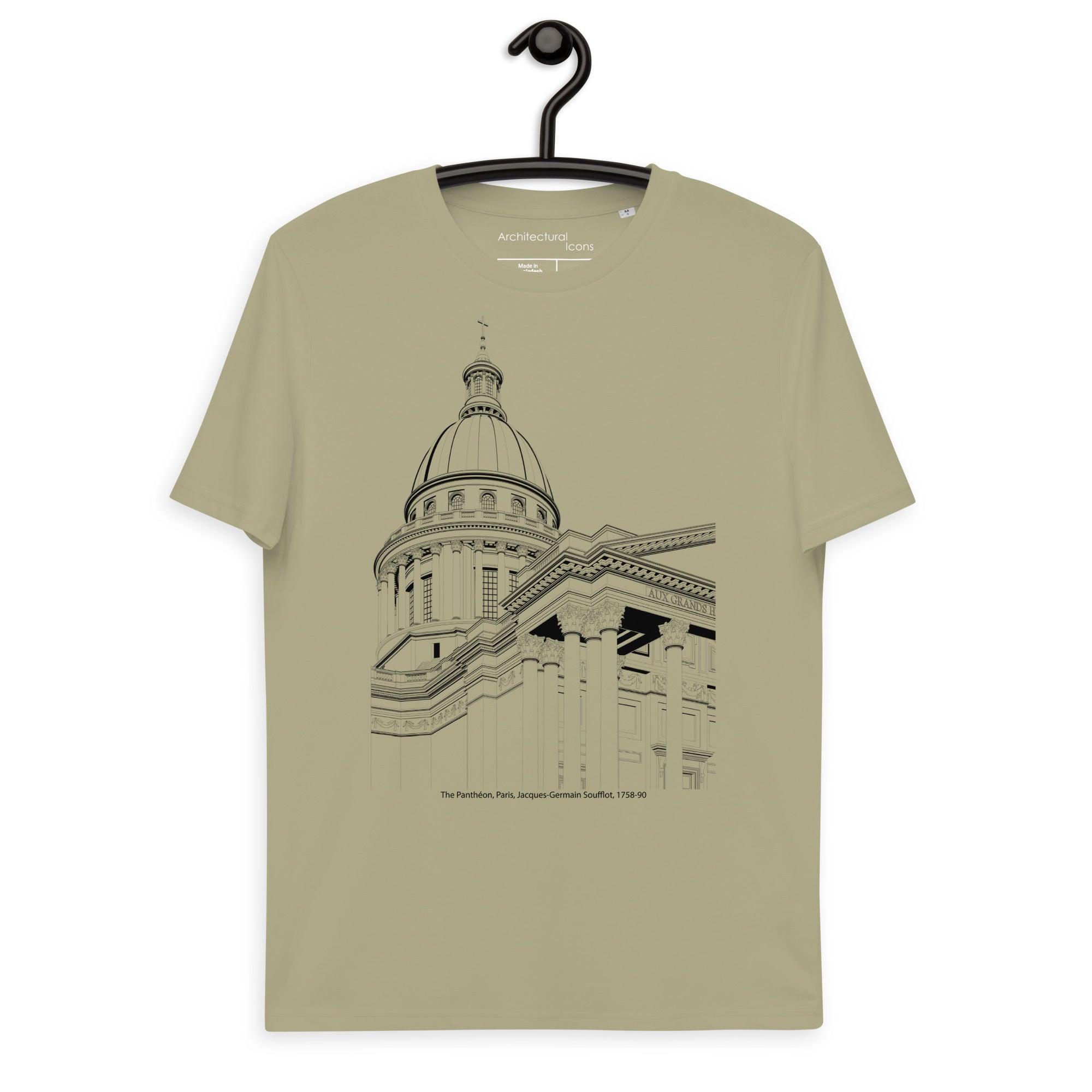 Panthéon Paris Unisex Organic Cotton T-Shirts