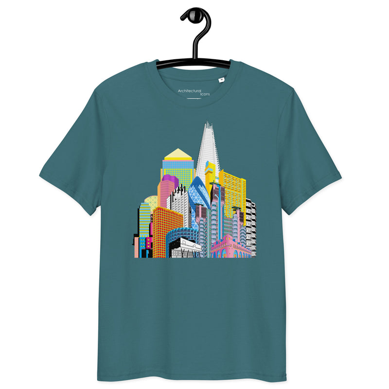 London Skyline Unisex Organic Cotton T-Shirts