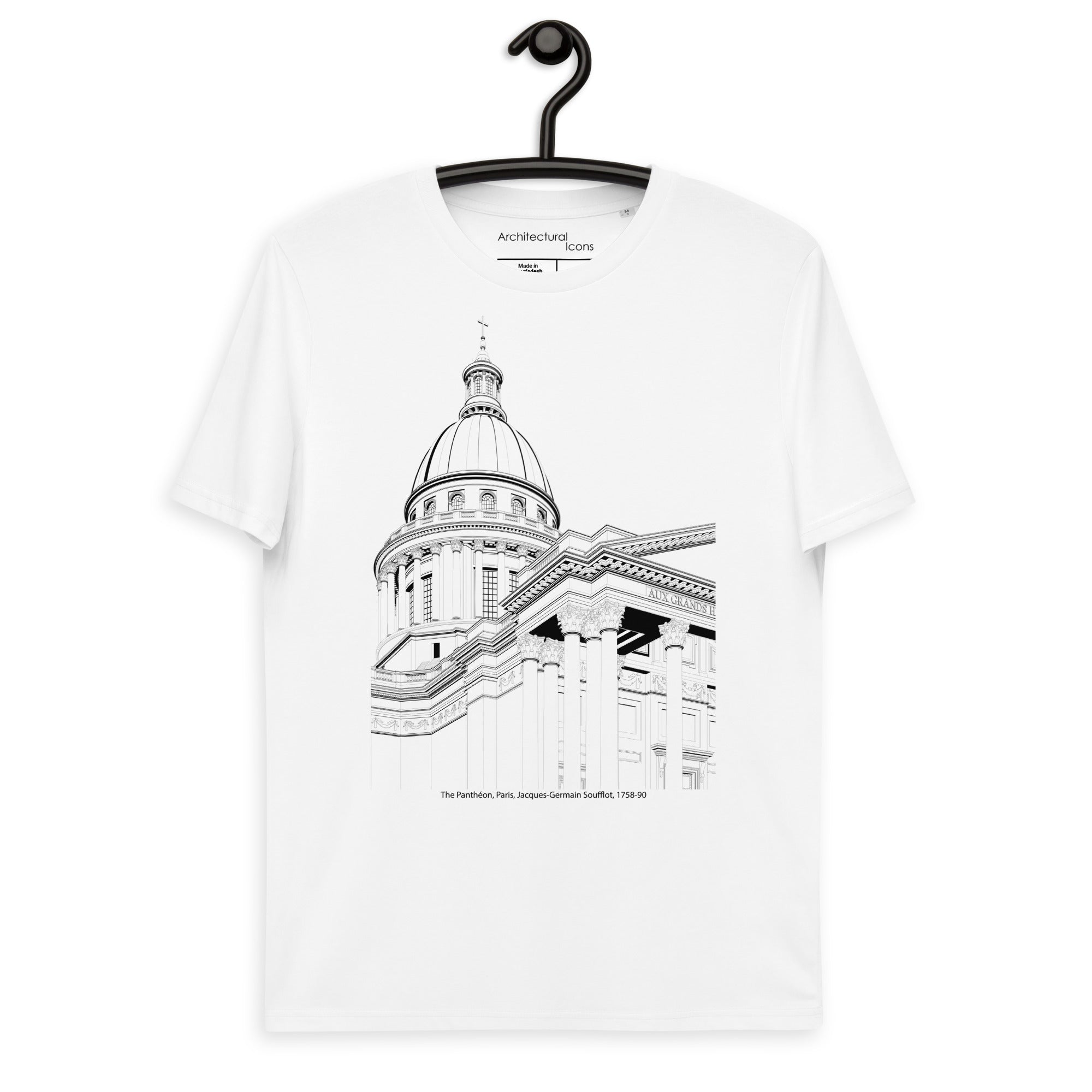 Panthéon Paris Unisex Organic Cotton T-Shirts