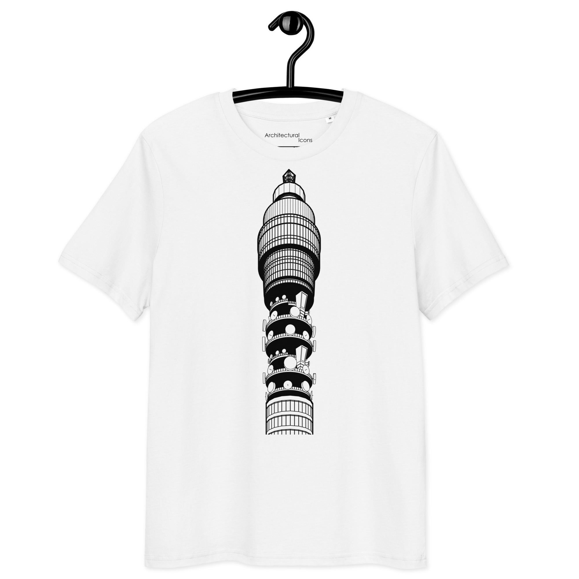 BT Tower Unisex Organic Cotton T-Shirts