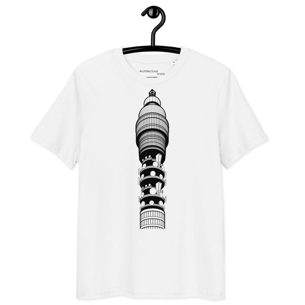 BT Tower Unisex Organic Cotton T-Shirts