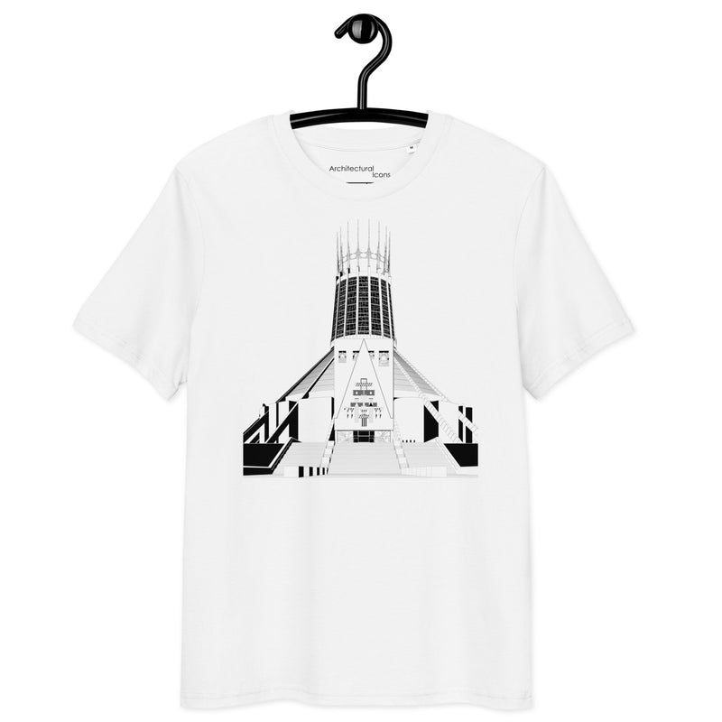 Liverpool Metropolitan Cathedral Unisex Organic Cotton T-Shirts