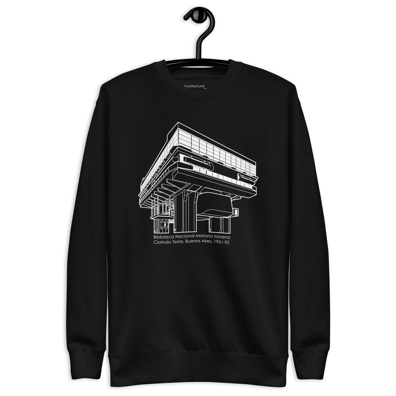 Biblioteca Nacional Mariano Moreno Unisex Sweatshirts