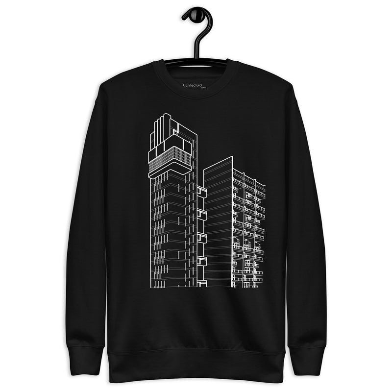 Trellick Tower Detail Unisex Sweatshirts