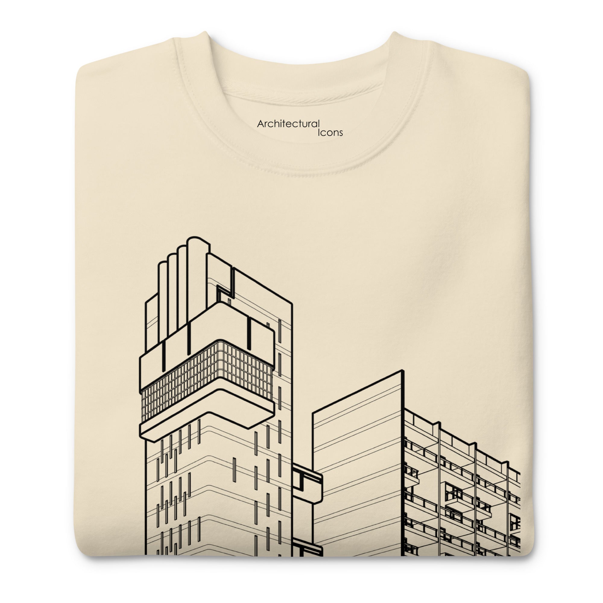 Trellick Tower Detail Unisex Sweatshirts