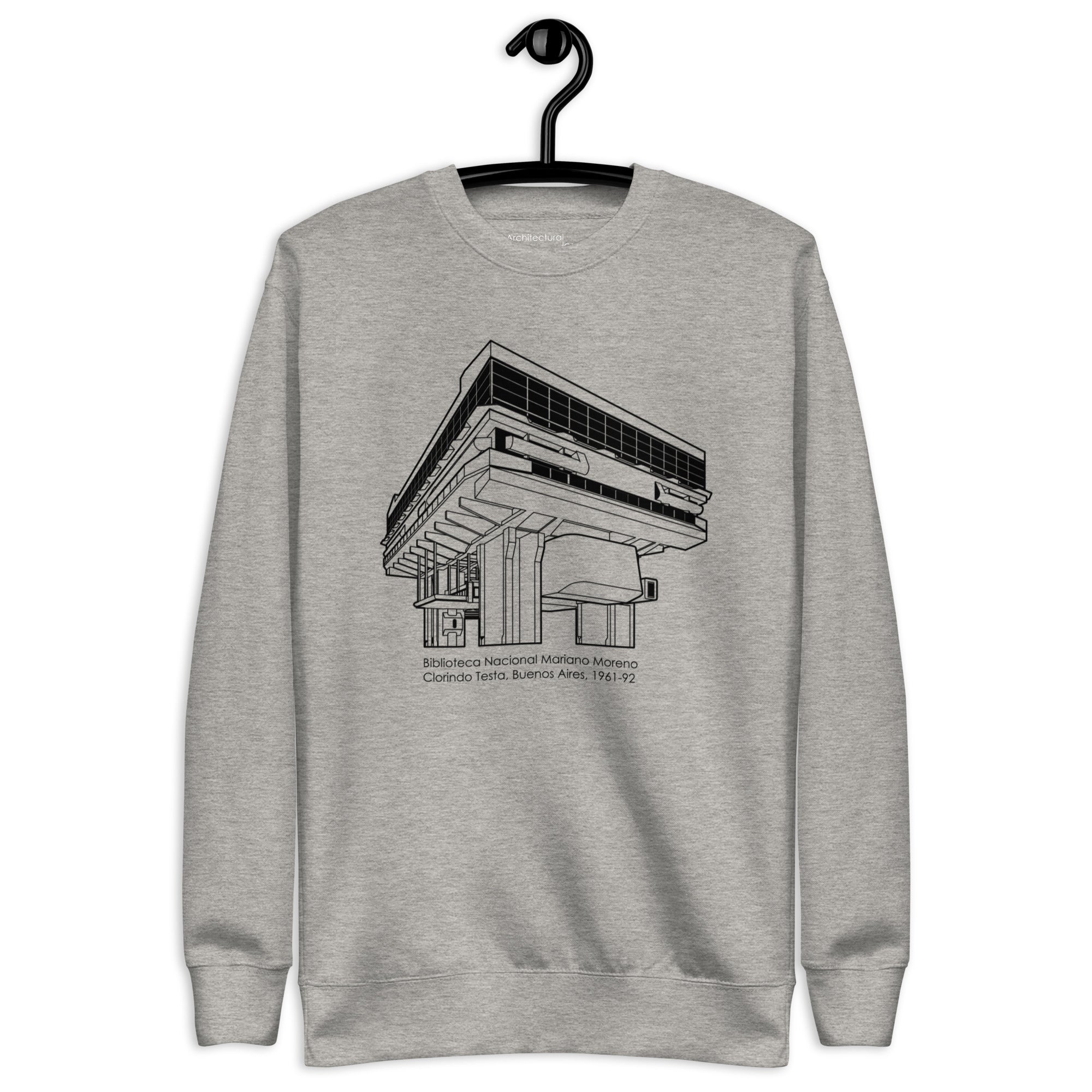 Biblioteca Nacional Mariano Moreno Unisex Jumper