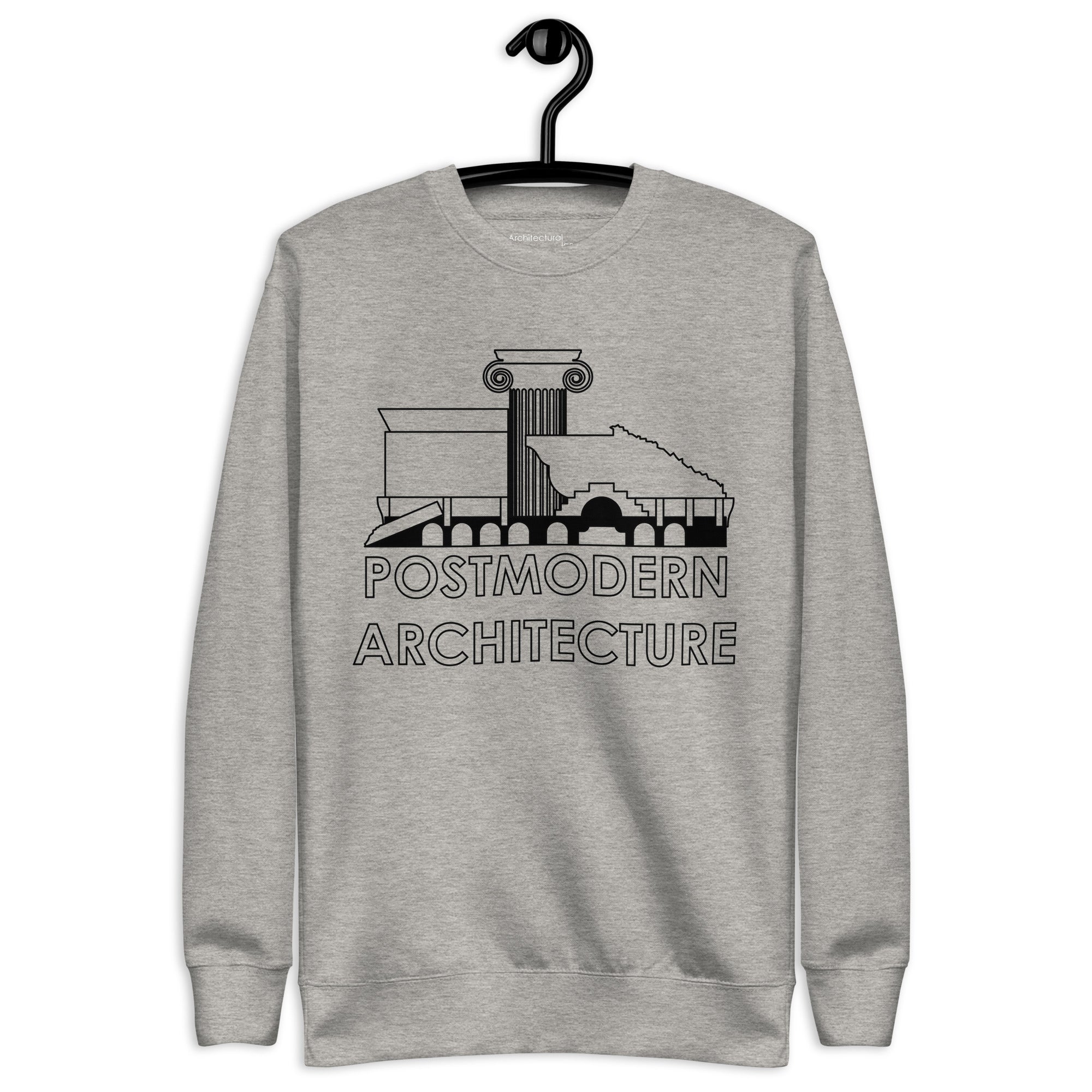 "Postmodern Architecture" Unisex Sweatshirts