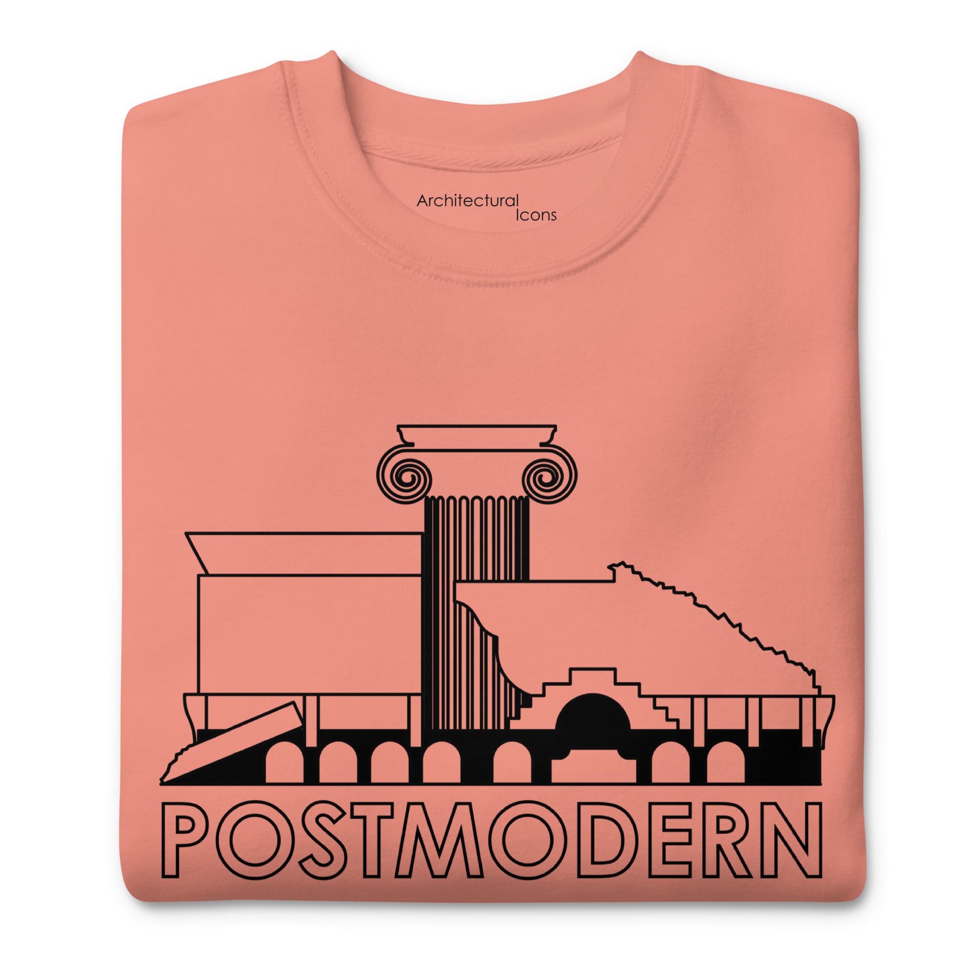 "Postmodern Architecture" Unisex Sweatshirts