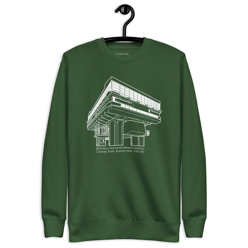 Biblioteca Nacional Mariano Moreno Unisex Jumper