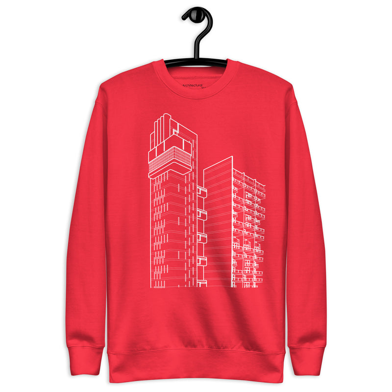 Trellick Tower Detail Unisex Sweatshirts