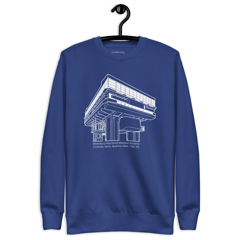 Biblioteca Nacional Mariano Moreno Unisex Jumper